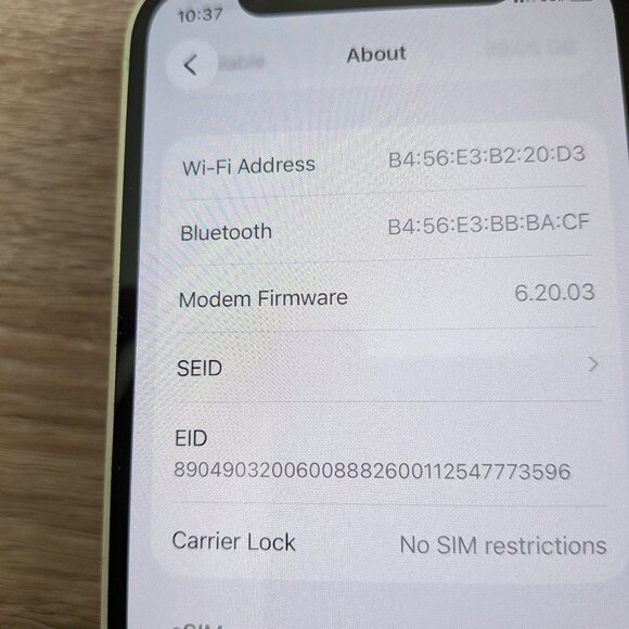 iPhone 12 mini green unlocked 128G - Picture 10 of 11